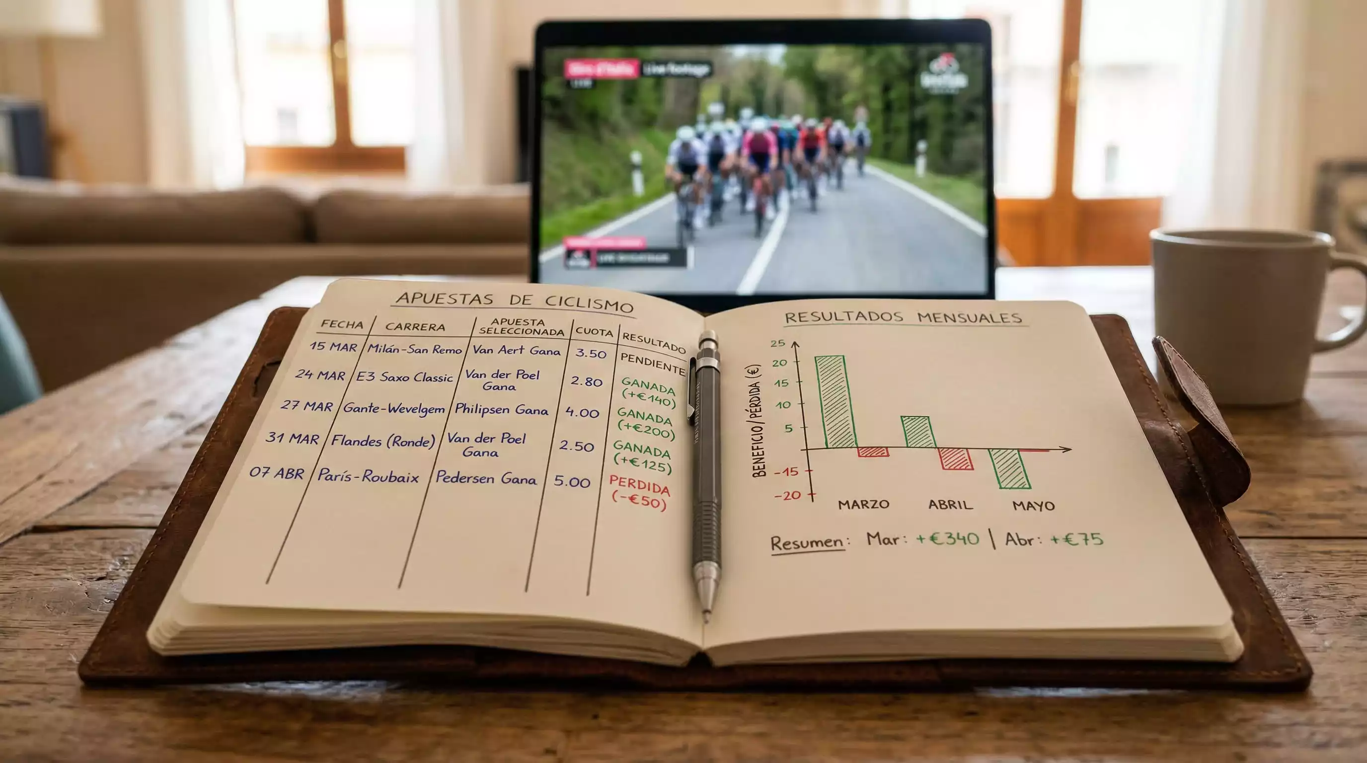 Estrategia de value betting y gestion de bankroll en apuestas de ciclismo