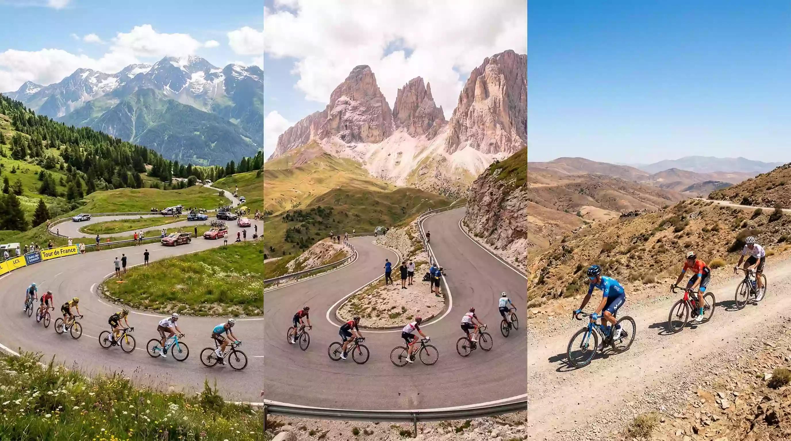 Tour de France, Giro de Italia y Vuelta a Espana: tres grandes vueltas para apostar